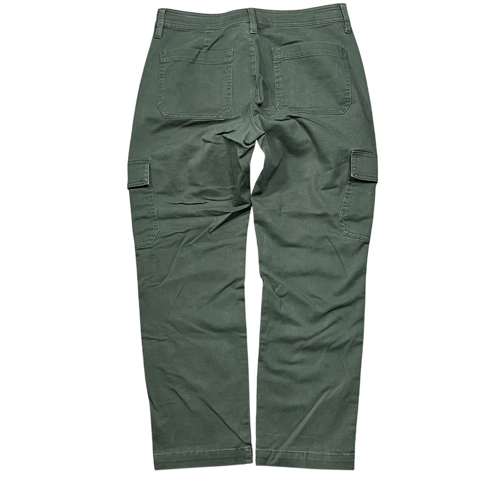J.Crew Womens Olive Green Stretch Cotton Cargo Utility Pants Size 6 - Picture 6 of 13